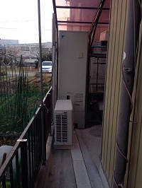 エコキュート取付工事 006