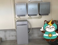 あま市の施工実績｜長州産業 蓄電池CB-P164M05A設置工事